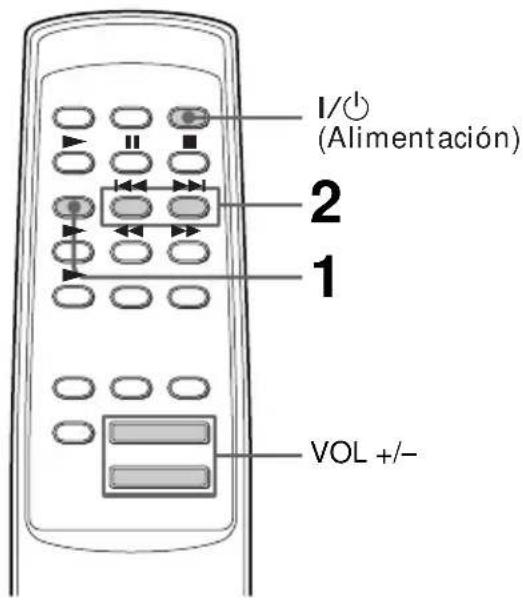 SONY MHCR300 - — Presintonización - 2