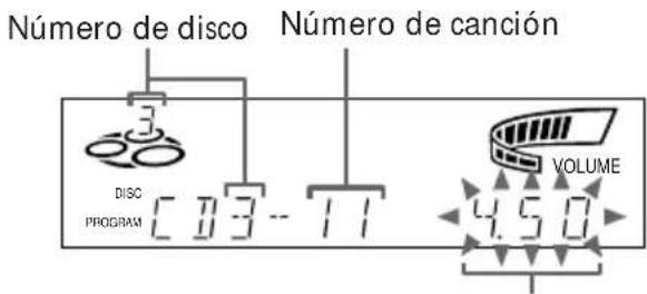 SONY MHCR300 - Programación de canciones de CD - 3