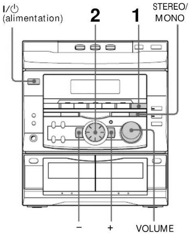 SONY MHCR300 - — Stations préréglées - 1