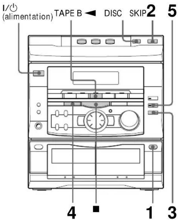 SONY MHCR300 - — Enregistrement synchronisé d'un CD - 1