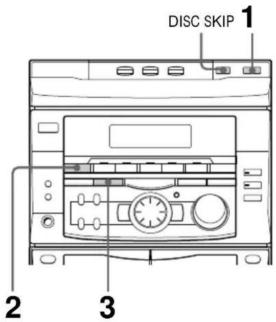 SONY MHCR300 - — Edição da selecção de fita - 1