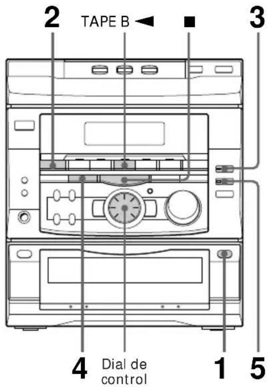 SONY MHCR300 - Grabación en una cinta manualmente - 1