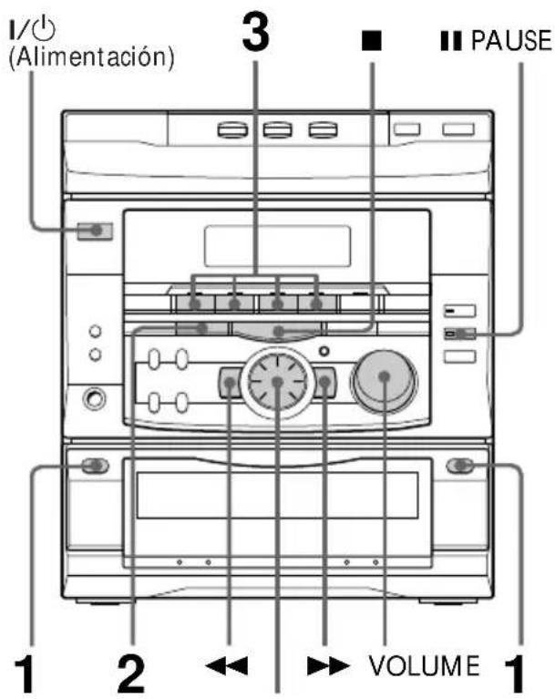SONY MHCR300 - Reproducción de una cinta - 1