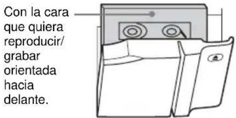 SONY MHCRG551S - Para cargar una cinta - 1