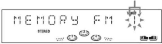 SONY MHCRV60 - Si no aparece "TUNED" y la exploración no se para - 1