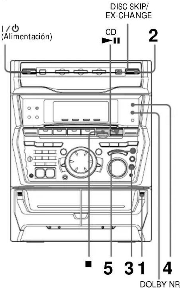 SONY MHCR880 - Grabación de un disco compacto - 1
