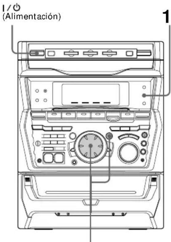 SONY MHCR880 - Localización de una emisión por el tipo de programa (PTY) - 1