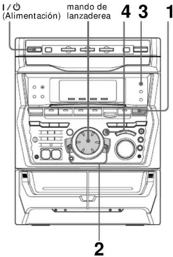 SONY MHCR880 - Paso 3: Memorización de emisoras - 1