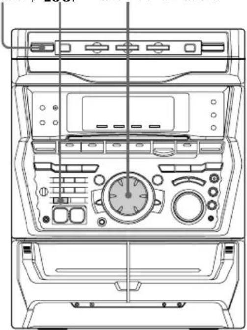 SONY MHCR880 - Repeticion de una parte de un disco compacto - 1