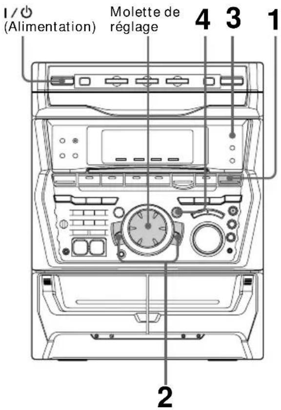 SONY MHCR880 - Etape 3: PréRéglage de stations radio - 1