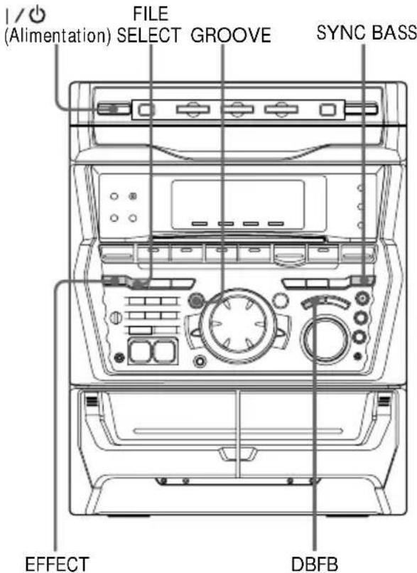 SONY MHCR880 - Réglage du son - 1