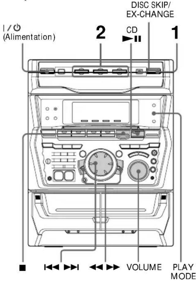 SONY MHCR880 - Lecture d'un CD - 1