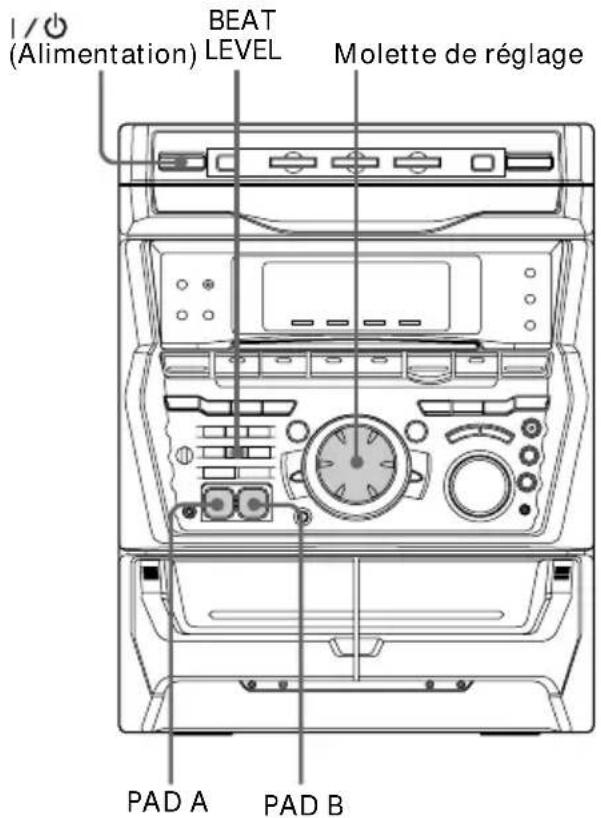 SONY MHCR880 - Utilisation de la boite à percussions - 1
