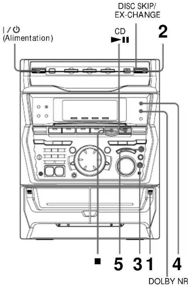 SONY MHCR880 - Enregistrement d'un CD - 1