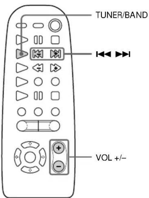 SONY MHCR880 - — Accord d'une station préreglee - 2