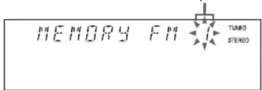 SONY MHCDX30 - Pulse TUNER MEMORY. - 1