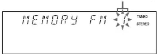 SONY MHCDX30 - Appuyez sur TUNER MEMORY. - 1