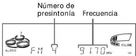 SONY MHCGRX20 - — Presintonizacion - 3