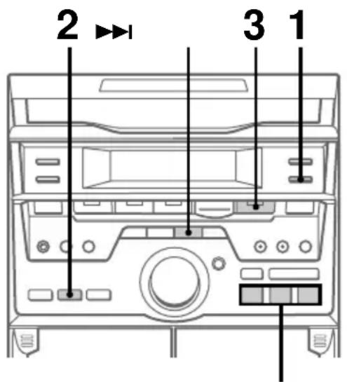 SONY MHCGRX20 - Lecture des plages d'un CD dans un ordre aléatoire - 1