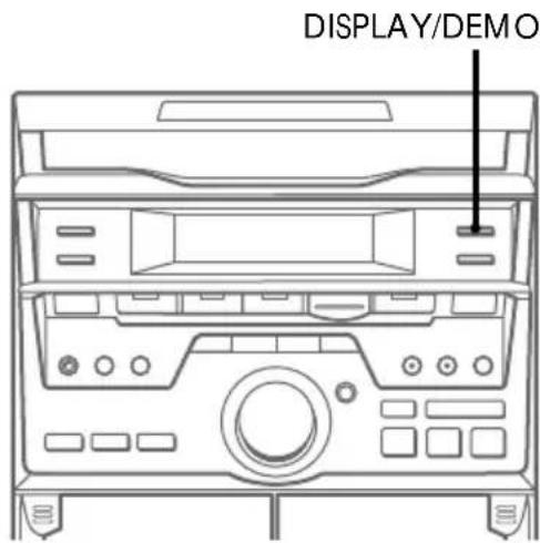 SONY MHCGRX20 - Utilización del visualizador de CD - 1