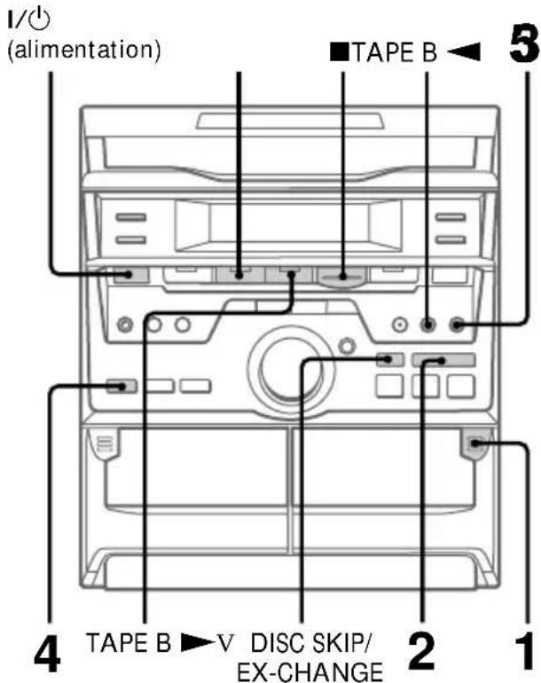 SONY MHCGRX20 - —Enregistrement synchronisé d'un CD - 1