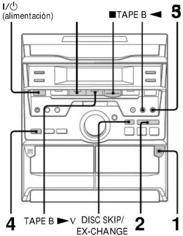 SONY MHCGRX20 - — Grabación sincronizada de CD - 1