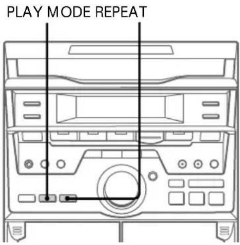 SONY MHCGRX20 - Lecture repétée des plages d'un CD - 1