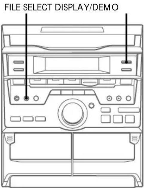 SONY MHCGRX20 - Sélection de l'accentuation audio - 1