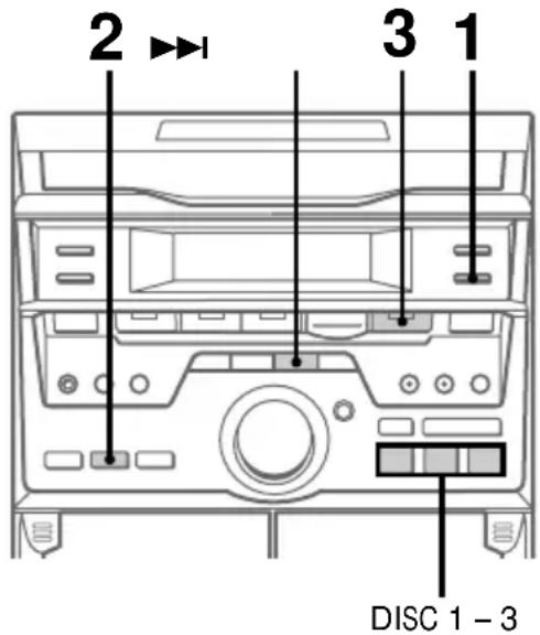 SONY MHCGRX20 - Reproduccion decanciones de CD enorden arbitrario - 1