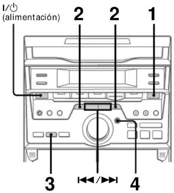 SONY MHCGRX20 - Paso 3: Presintonización de emisoras de radio - 1