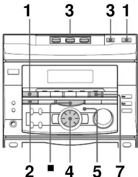 SONY MHCR500 - Programación de canciones de CD - 1