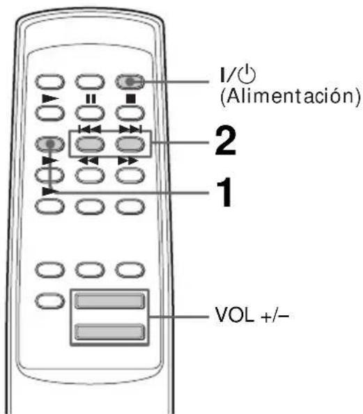 SONY MHCR500 - — Presintonizacion - 2
