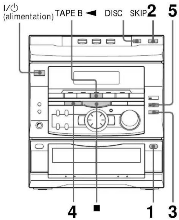 SONY MHCR500 - —Enregistrement synchronisé d'un CD - 1