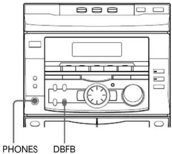SONY MHCR500 - Ajuste del sonido SeLECTION del enfasis de audio - 1