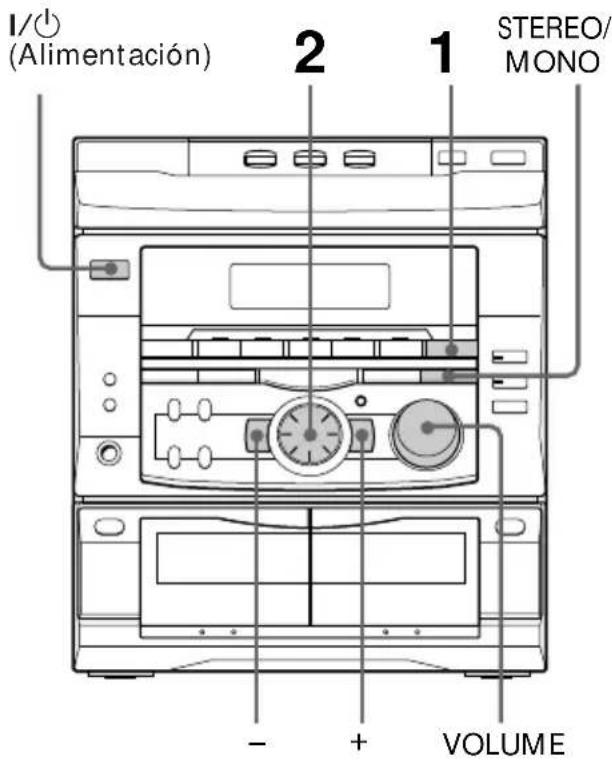 SONY MHCR500 - — Presintonizacion - 1