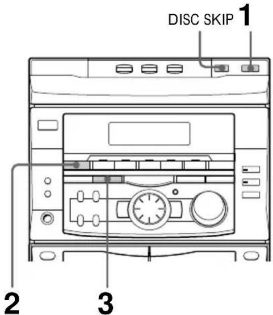 SONY MHCR500 - — Ediciones con seleccion de cinta - 1