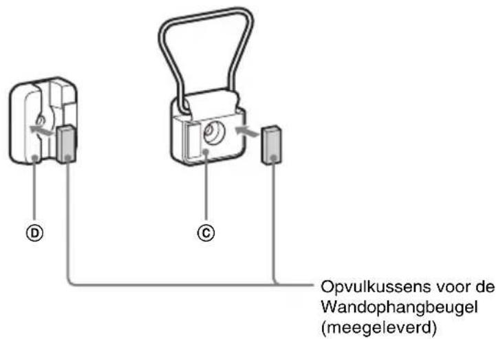 SONY WSCT550B46 - De opvulkussens bevestigen - 2