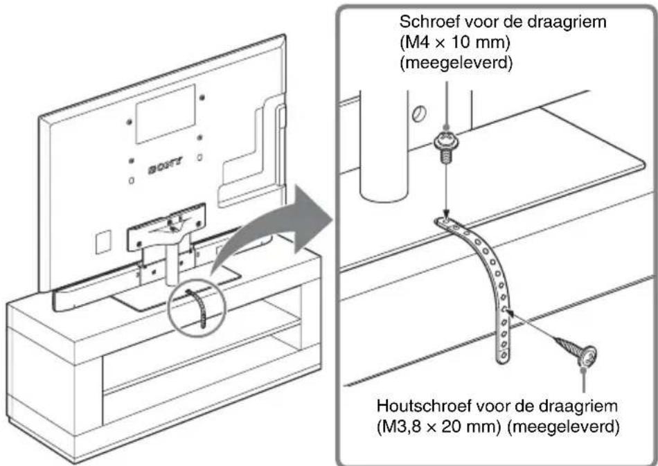 SONY WSCT550B46 - Wanneer u het TV-toestel op een meubel plaatst - 1