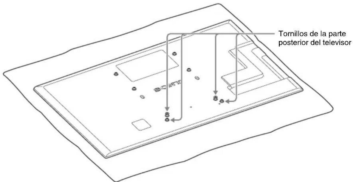 SONY WSCT550B46 - Instalación del altavoz en el soporte del televisor - 2