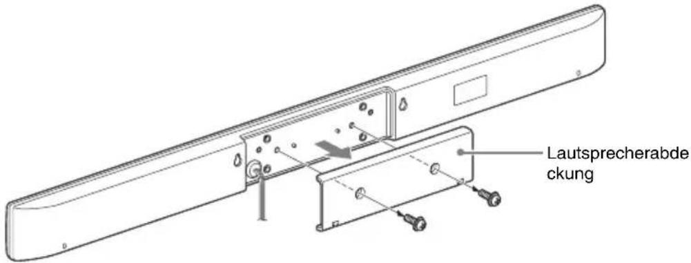 SONY WSCT550B46 - Vorbereitungen für den Lautsprecher - 1