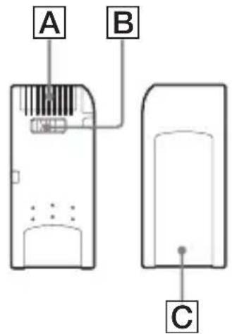 SONY MSACUS30 - Huomautuksia "Memory Stick" -median käytösta - 1