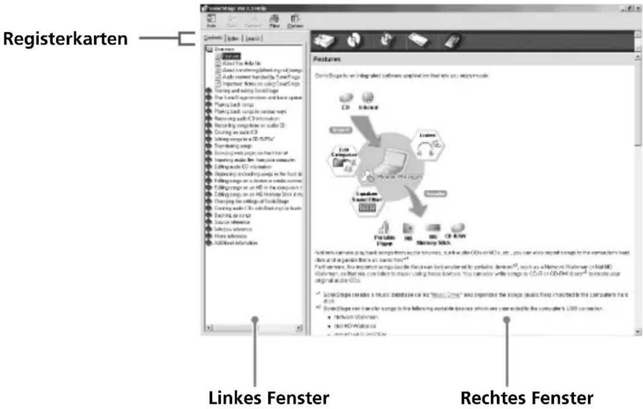 SONY MSACUS30 - Online-Hilfe auf dem Bildschirm - 1