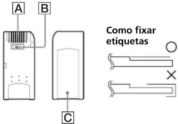 SONY MSACUS30 - Precauções acerca do uso do "Memory Stick" - 1