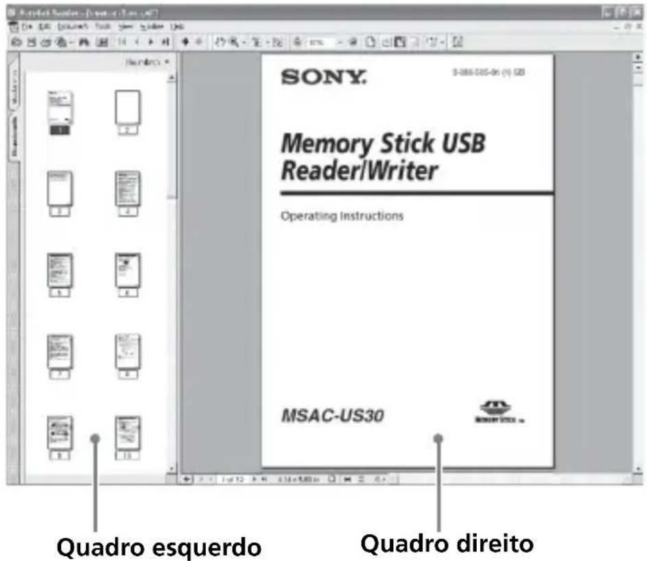SONY MSACUS30 - Exibicao do ecran - 1
