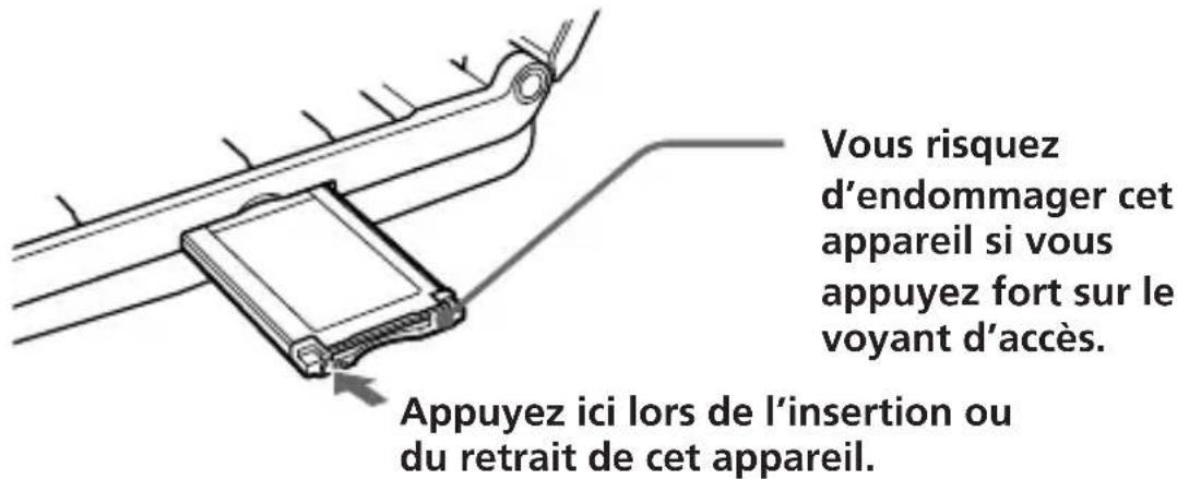 SONY MSACEX1 - Utilisation de cet appareil - 2