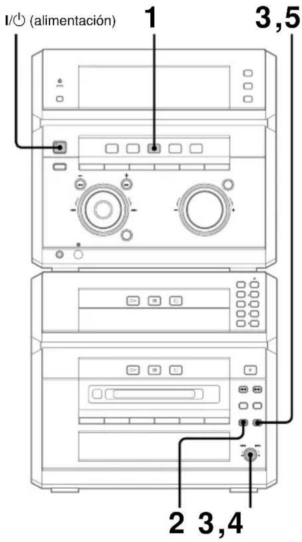 SONY DHCNX5MD - Borrado de un tema solamente (ERASE) - 2