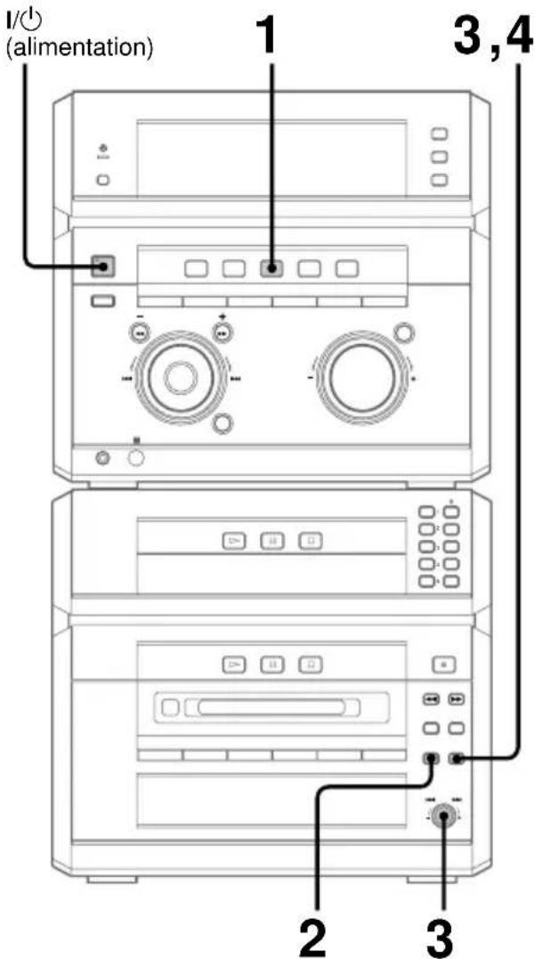 SONY DHCNX5MD - Effacement de toutes les plages (ALL ERASE) - 1