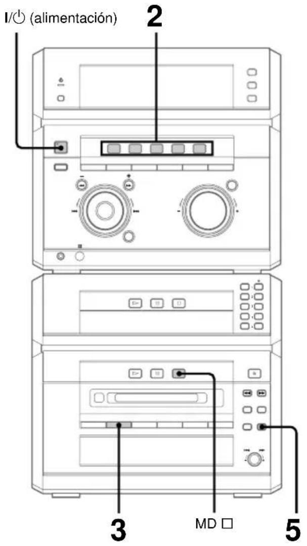 SONY DHCNX5MD - Inicio de la grabación con 6 segundos de datos de audio prealmacenados - 2