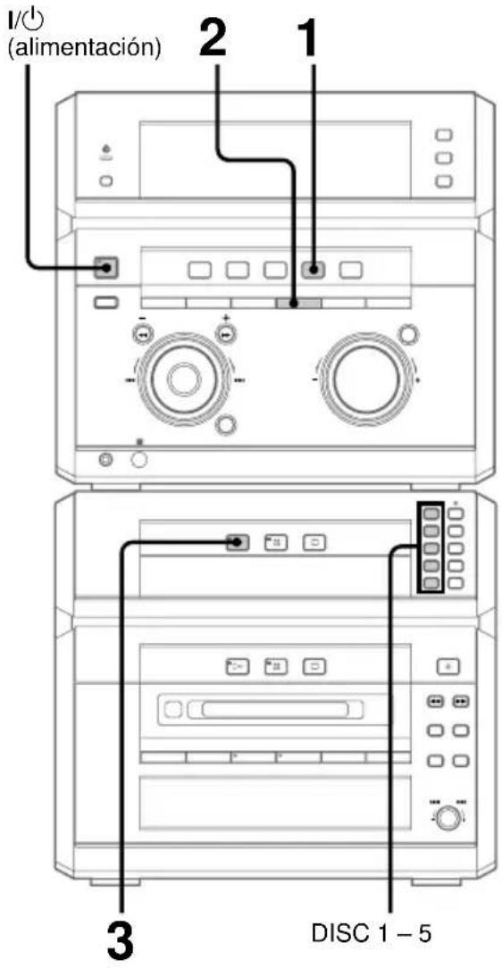 SONY DHCNX5MD - Reproducción de temas de CD en orden arbitrario - 1