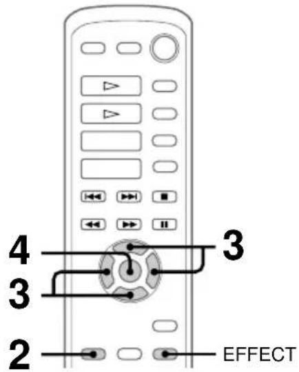 SONY DHCNX5MD - Réglage de l'égaliseur graphique - 1
